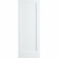 Apartment Room Prehung  Shaker Designs Slab White Wooden MDF Interior Doors